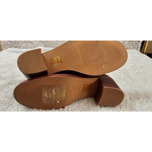 NEW Madewell Nico Ankle Boots Womens Sz 6 Leopard Print Calf Hair Leather Brazil - Picture 8 of 8